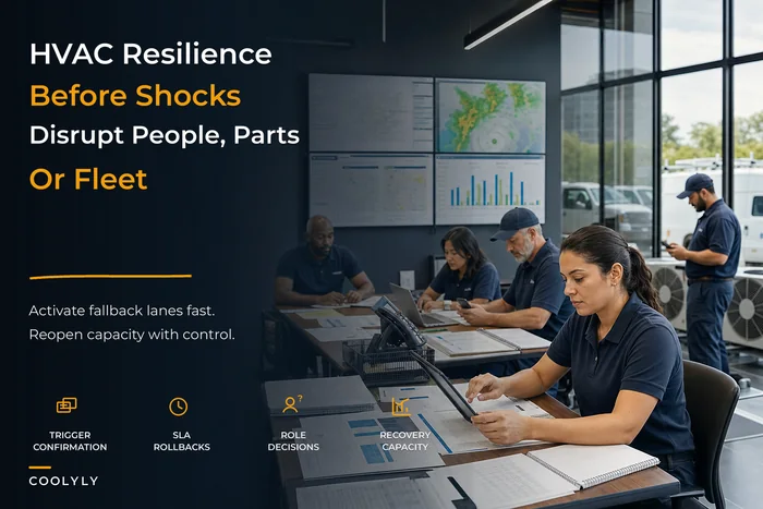 Operational Resilience Playbook for HVAC Field-Service Leaders