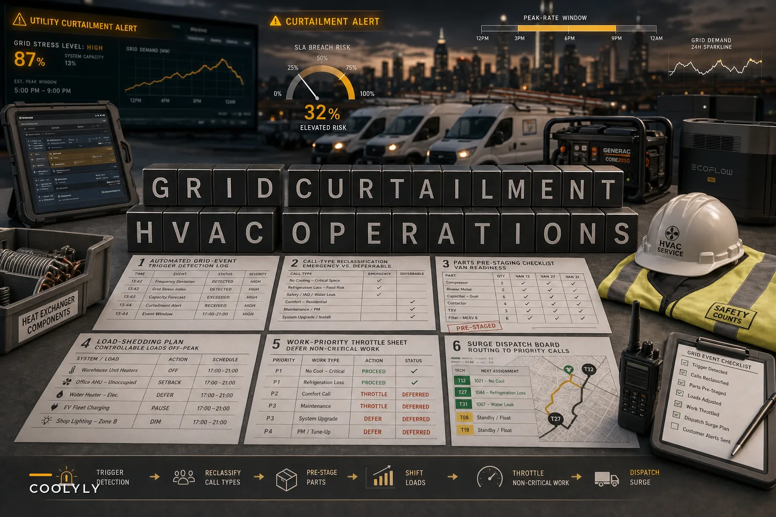 Preparing HVAC Operations for Grid Curtailments: Managing Peak-Rate Windows, Outages, and Surge Demand