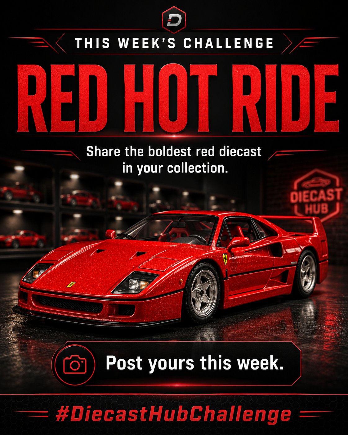 This Week’s Challenge: Red Hot Ride