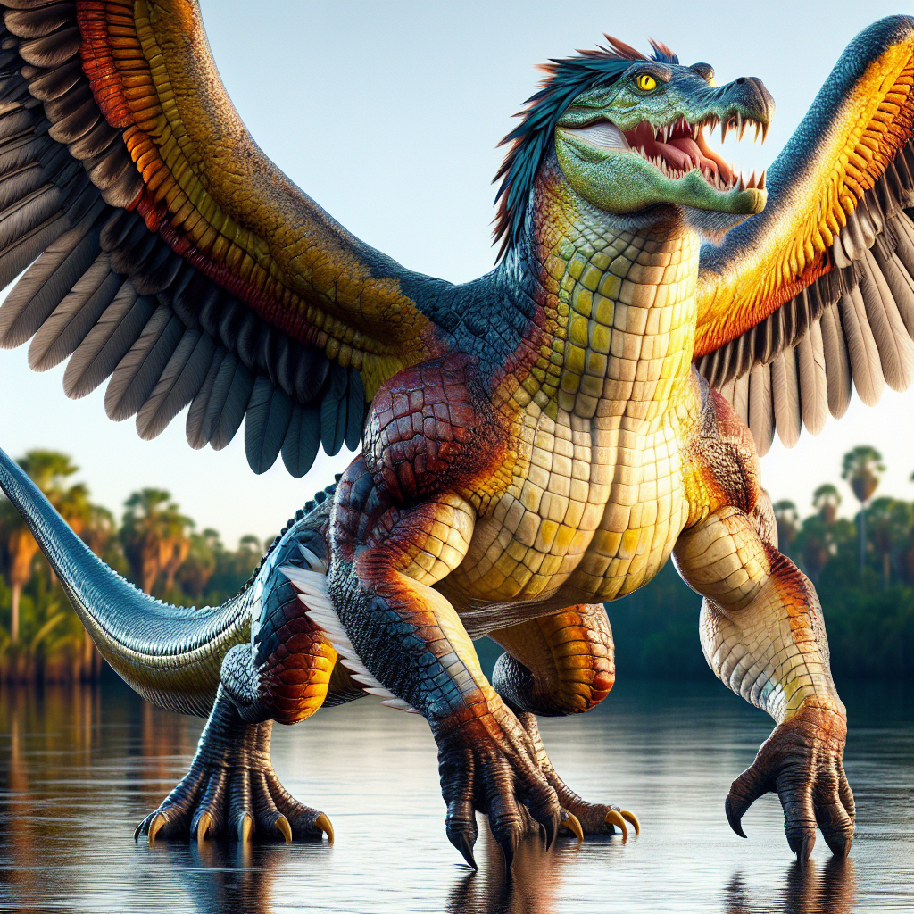 AlliEagle, hybrid of Alligator and Bald Eagle