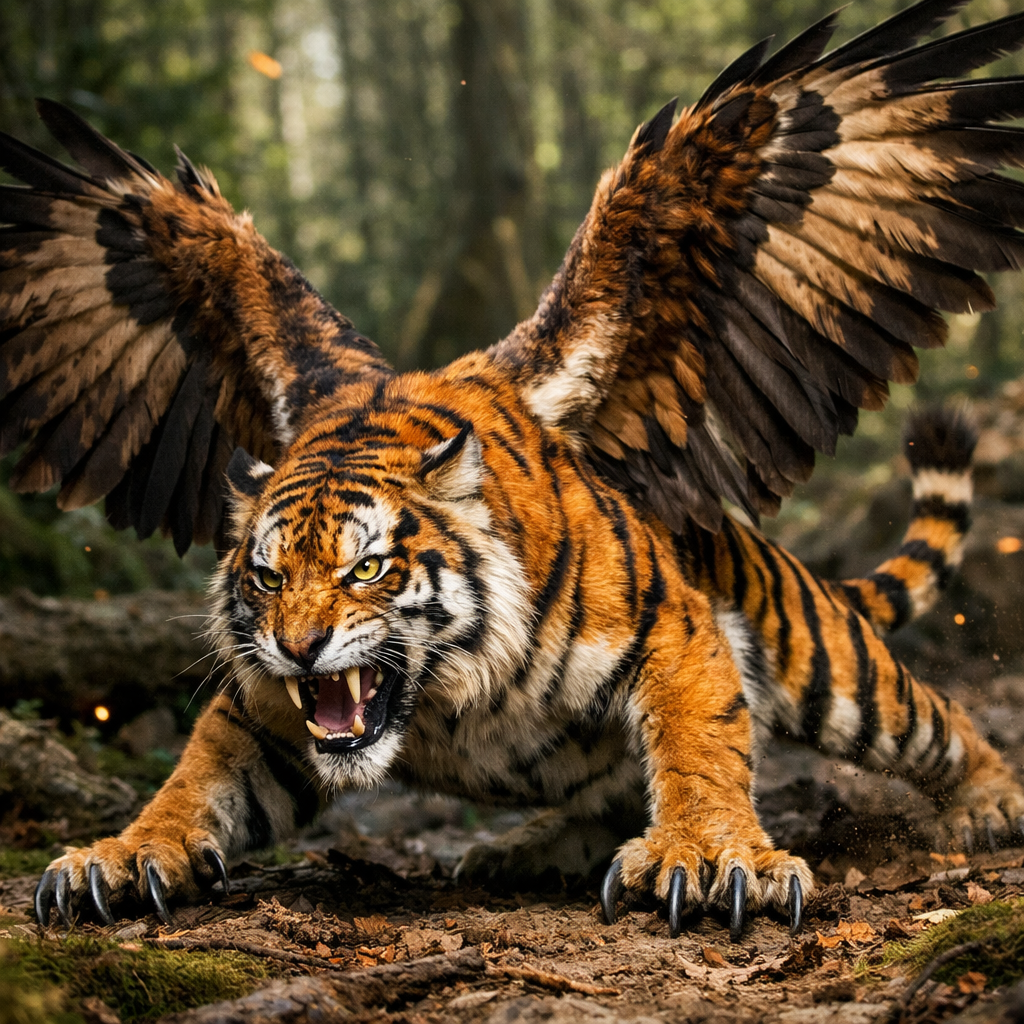 Tigleon, hybrid of Tiger and Eagle