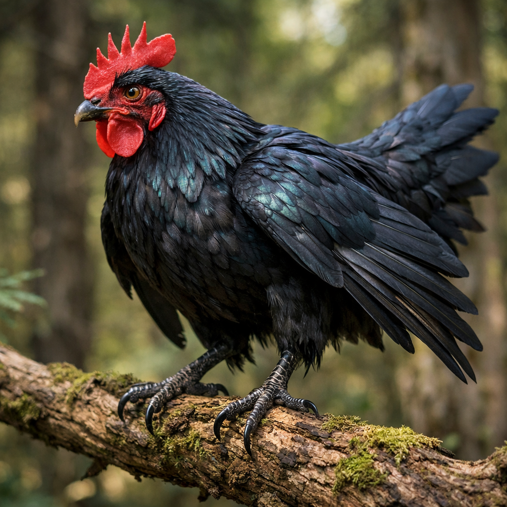 Chcrow, hybrid of Chicken and Crow
