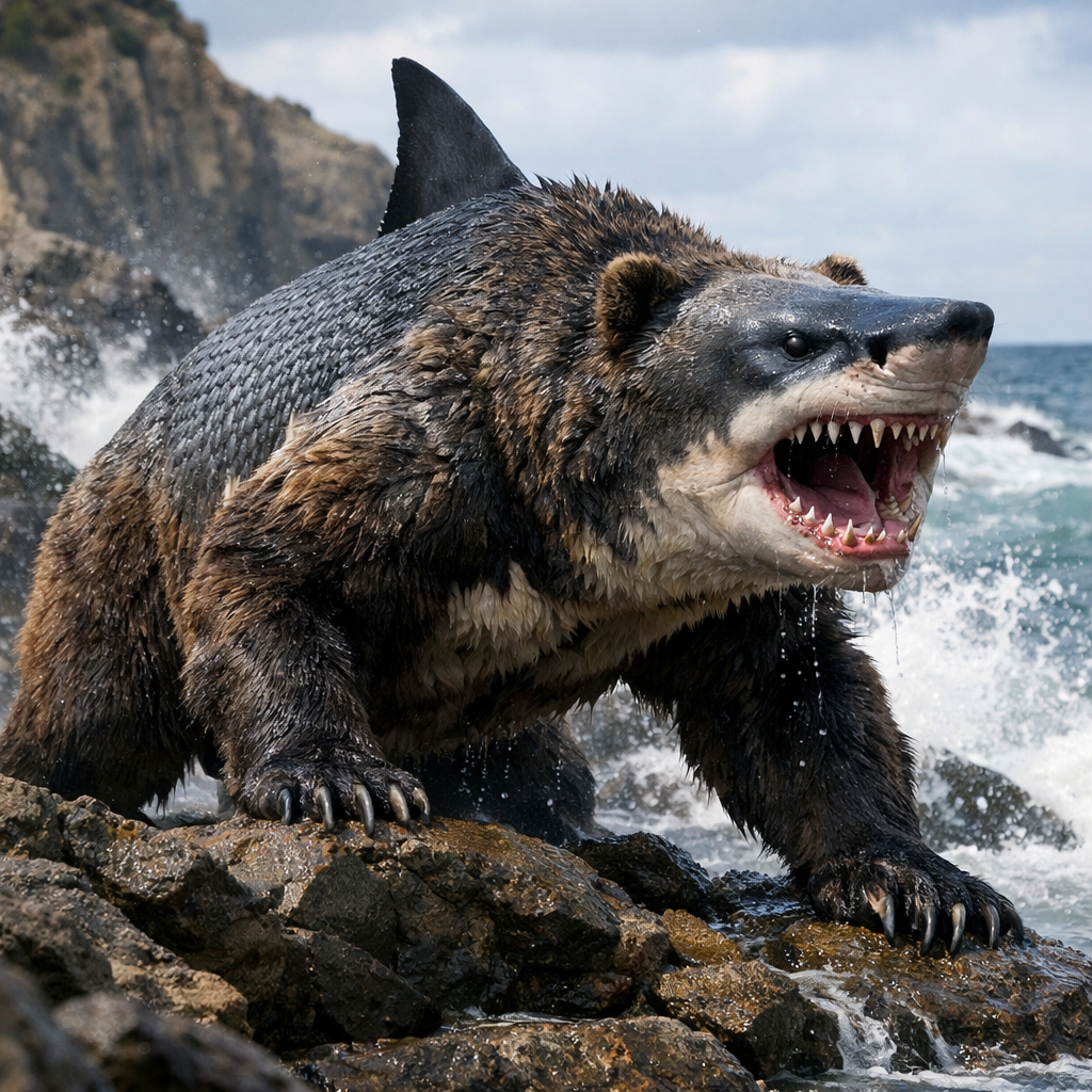 Bearshark, hybrid of Bear and great white shark