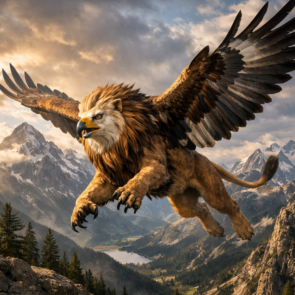 Lioneagle, hybrid of Lion and Eagle