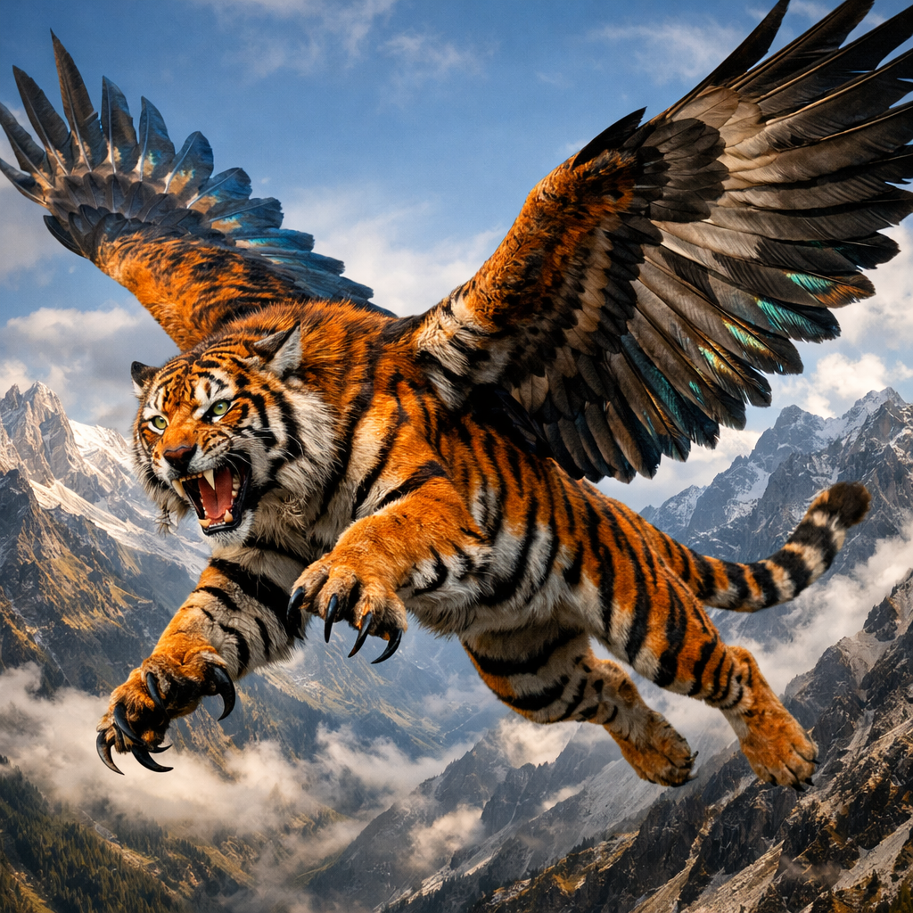 Tigleon, hybrid of Tiger and Eagle