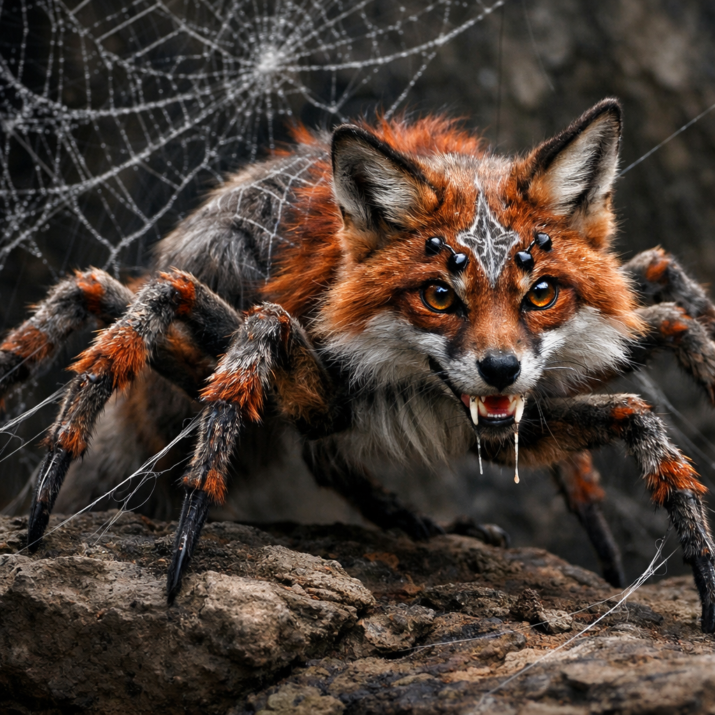 Spirefox, hybrid of Spider and Fox