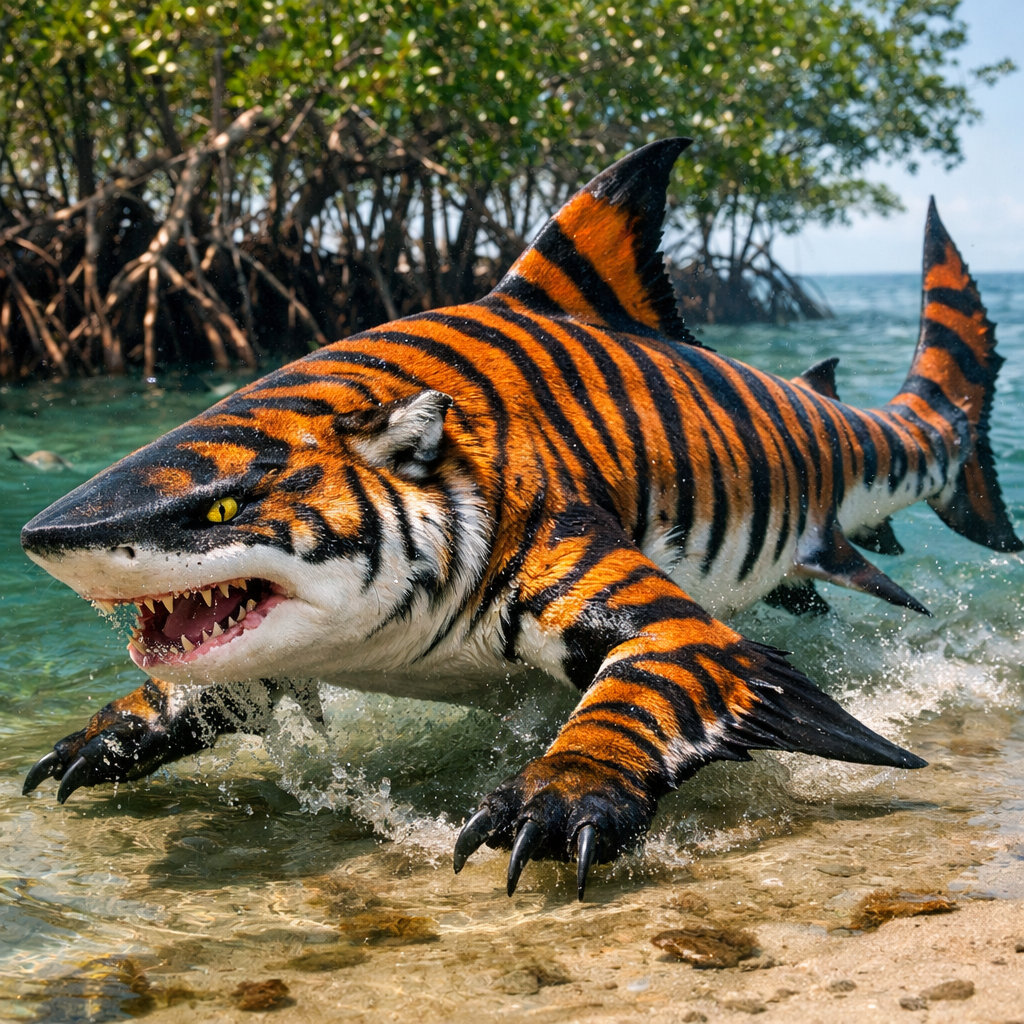 Sharkiger, hybrid of Shark and Tiger