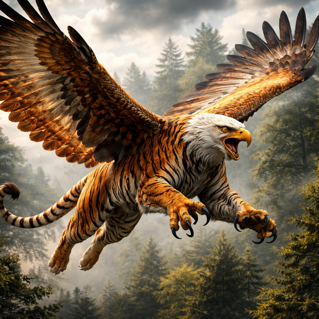 Eagiger, hybrid of Eagle and Tiger