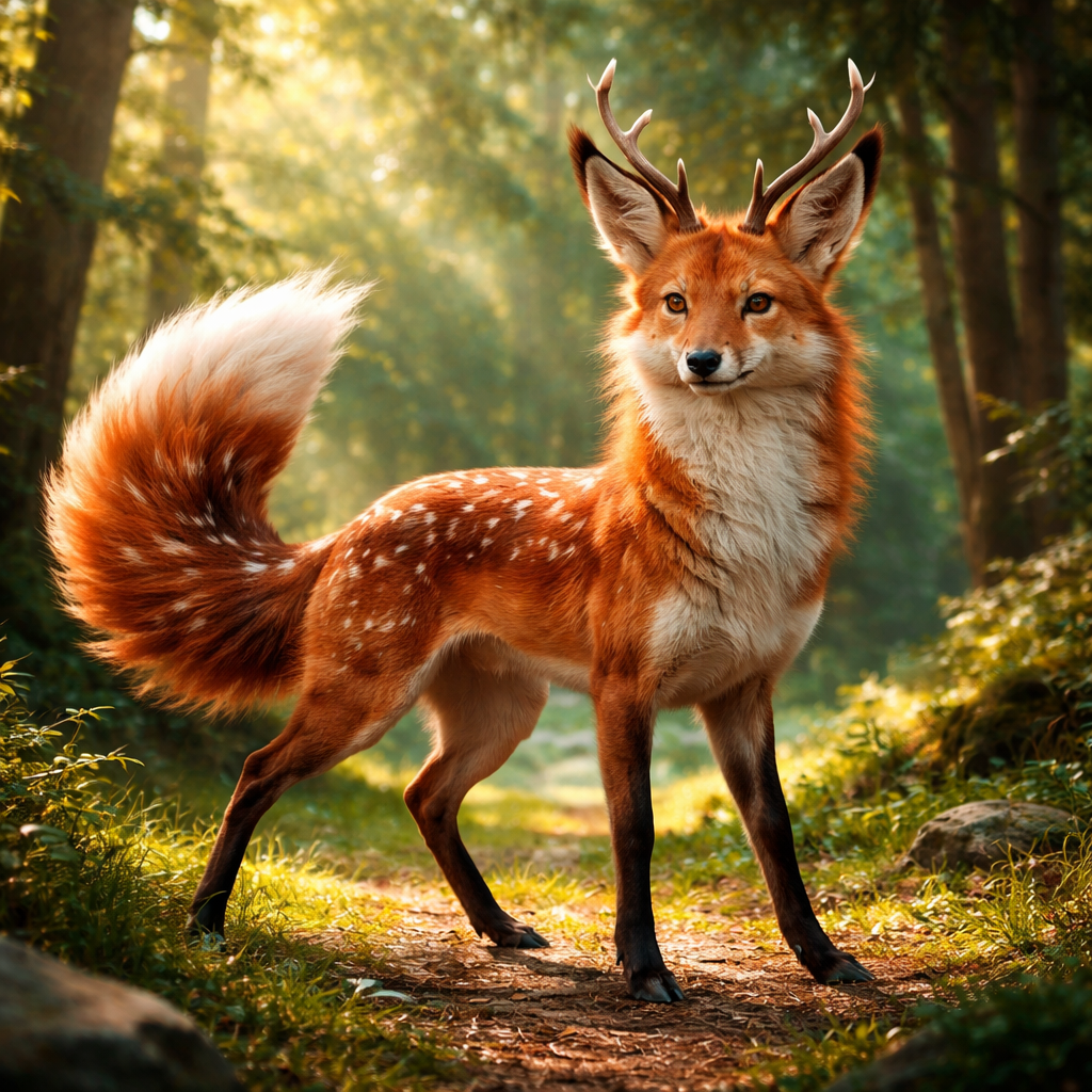 Fodeer, hybrid of Fox and Deer