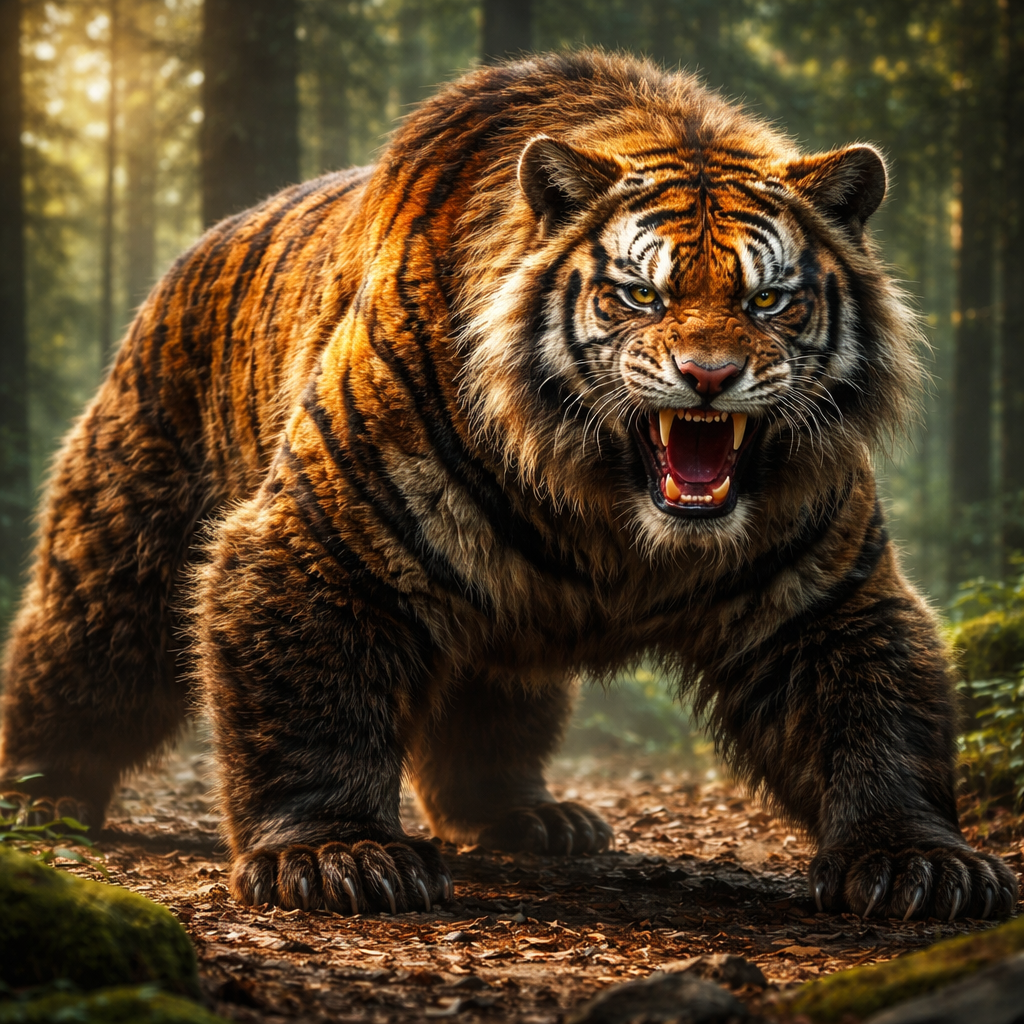 Tigear, hybrid of Tiger and Bear