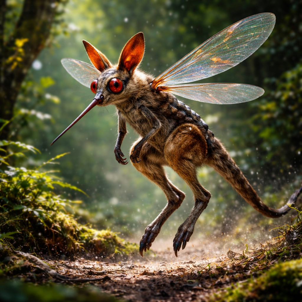Mosquallaby, hybrid of mosquito and Wallaby