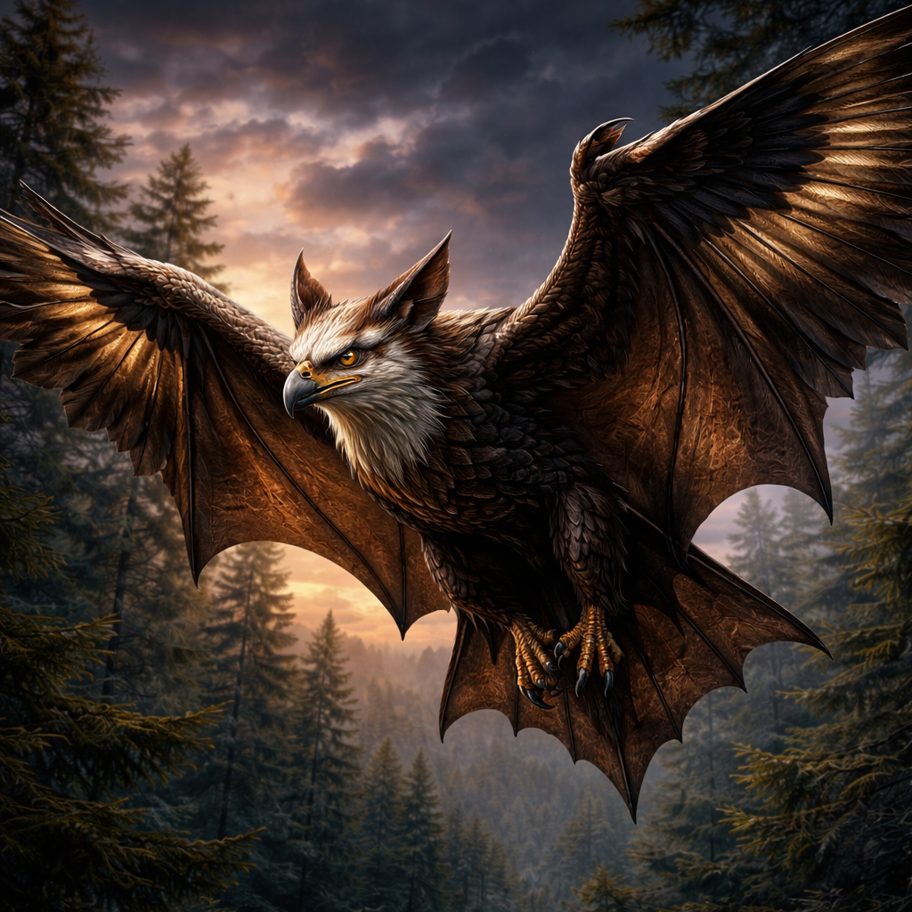 Bateagle, hybrid of Bat and Eagle