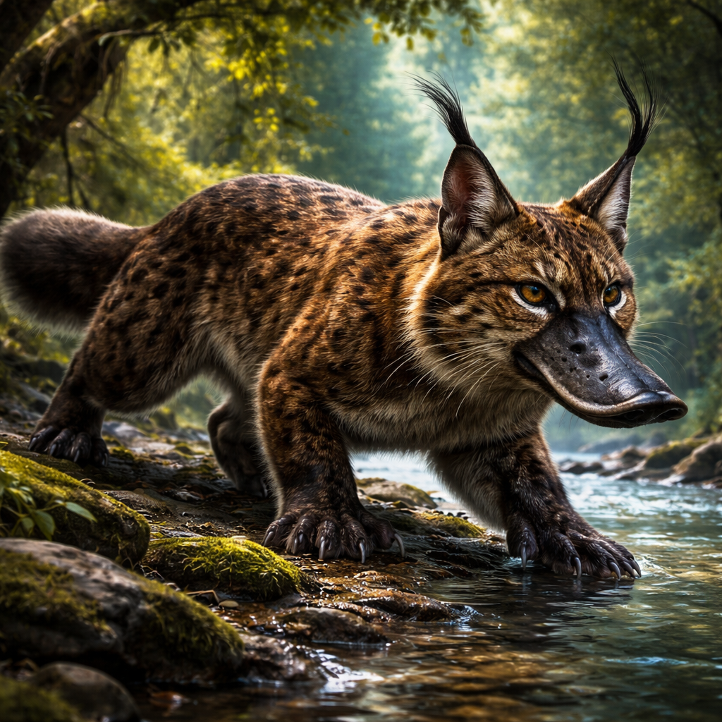 Lynxplat, hybrid of Lynx and Platypus