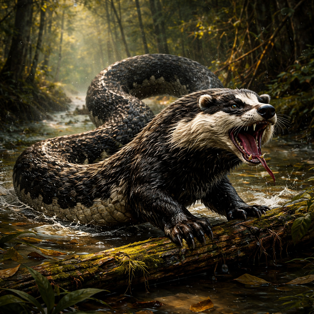 Badgersnake, hybrid of Badger and Snake