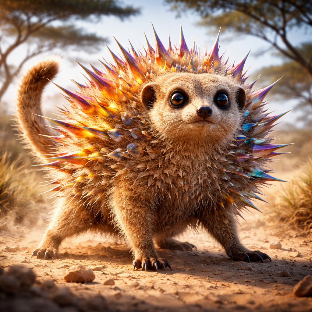 MeerPuff, hybrid of Meerkat and Puffer Fish