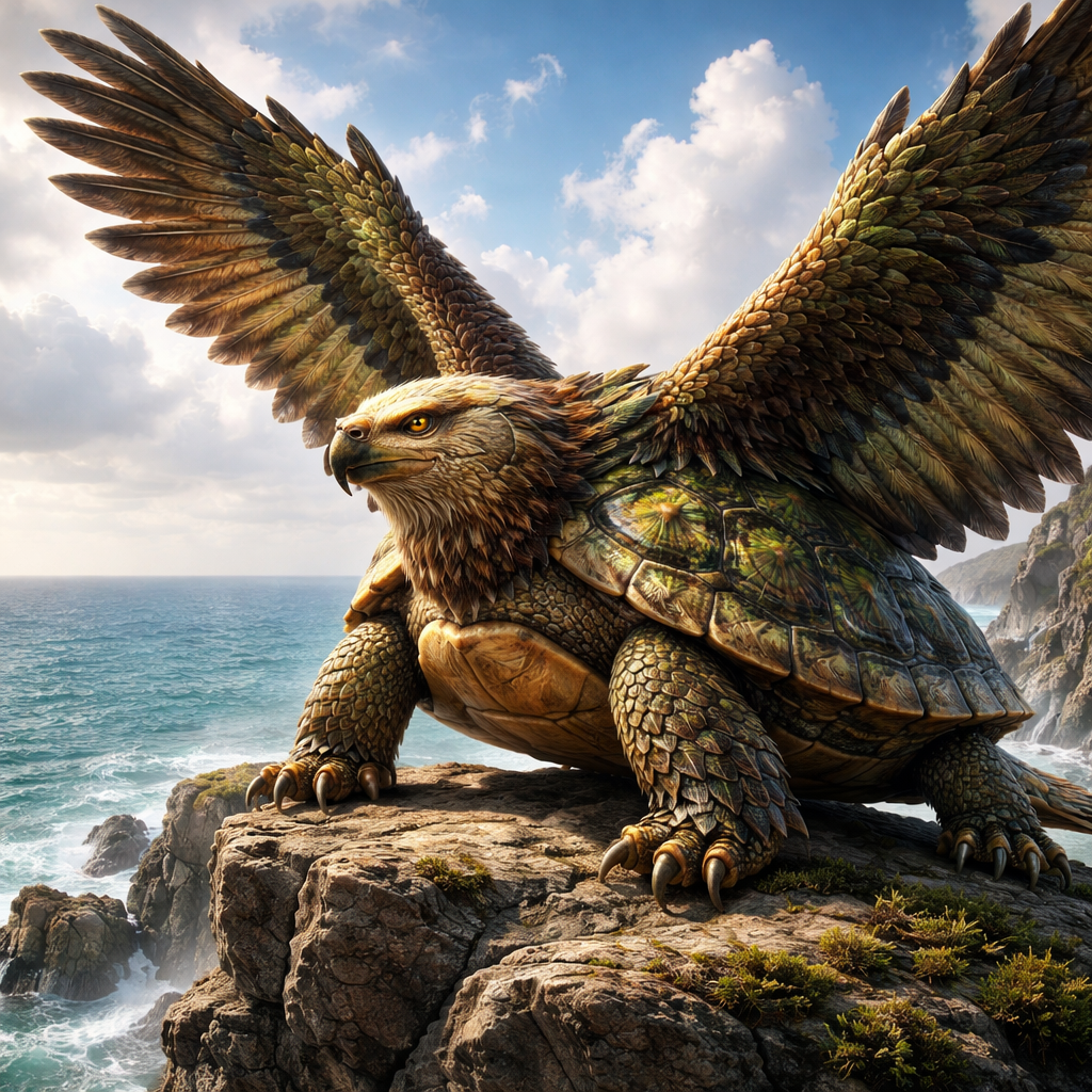 Turtlegle, hybrid of Turtle and Eagle