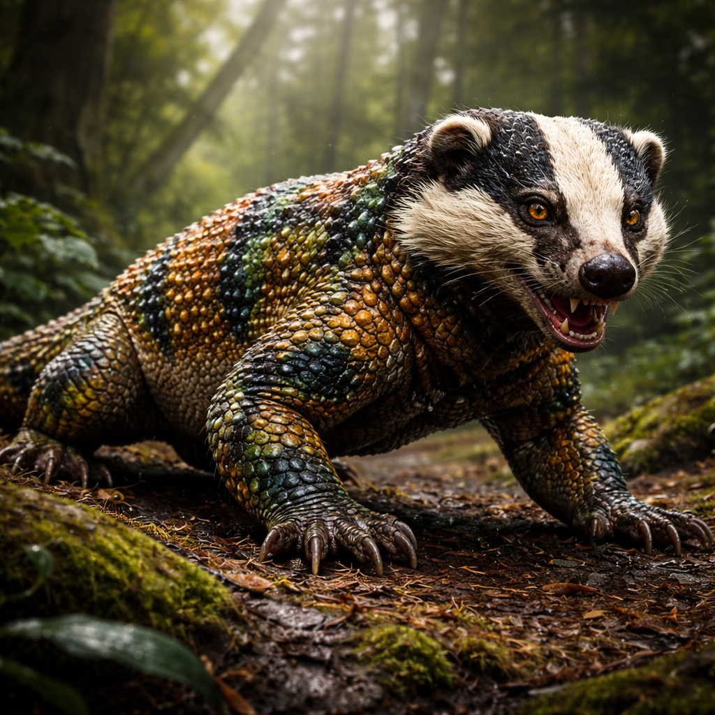 Geckodger, hybrid of Badger and Gecko