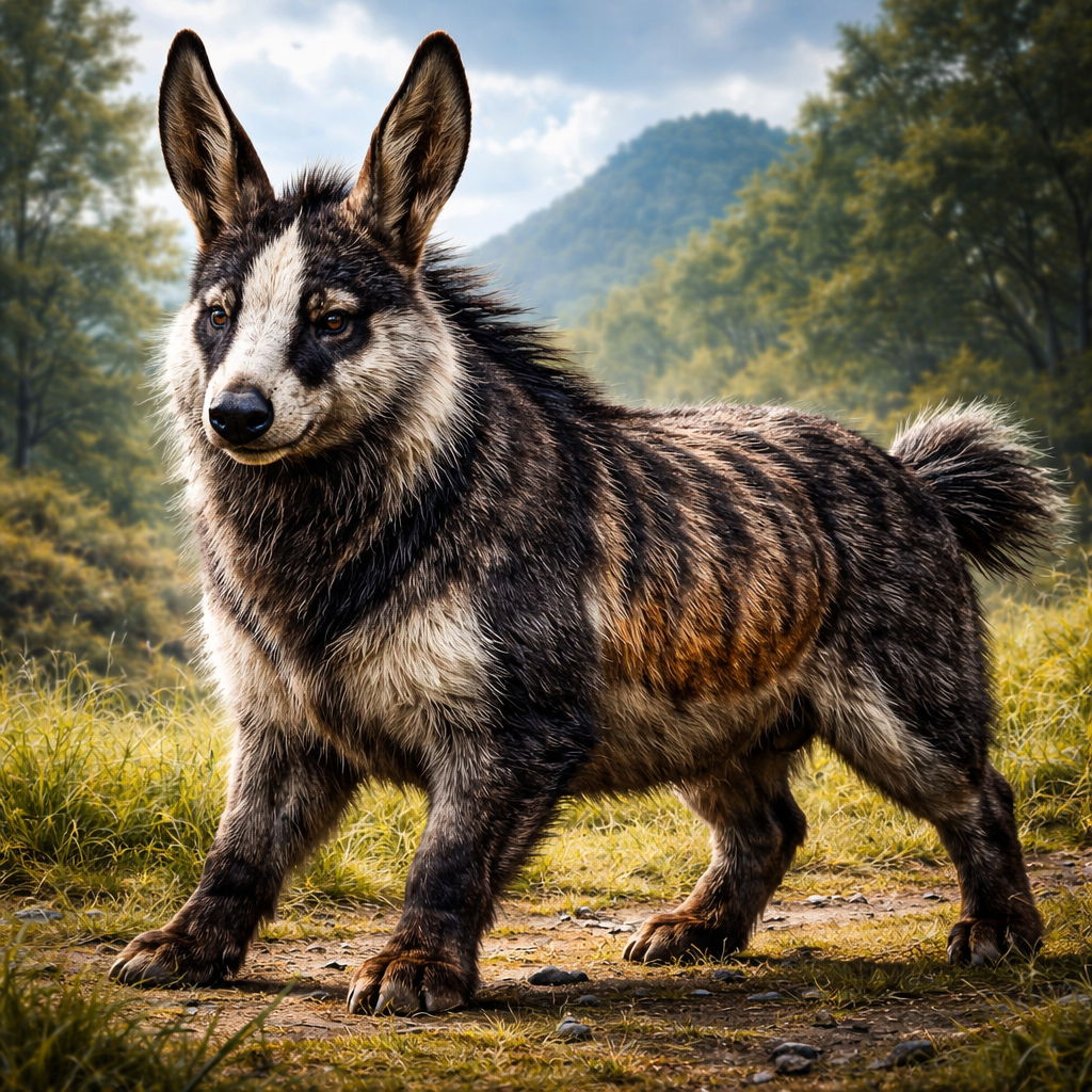 Badonkey, hybrid of Badger and Donkey