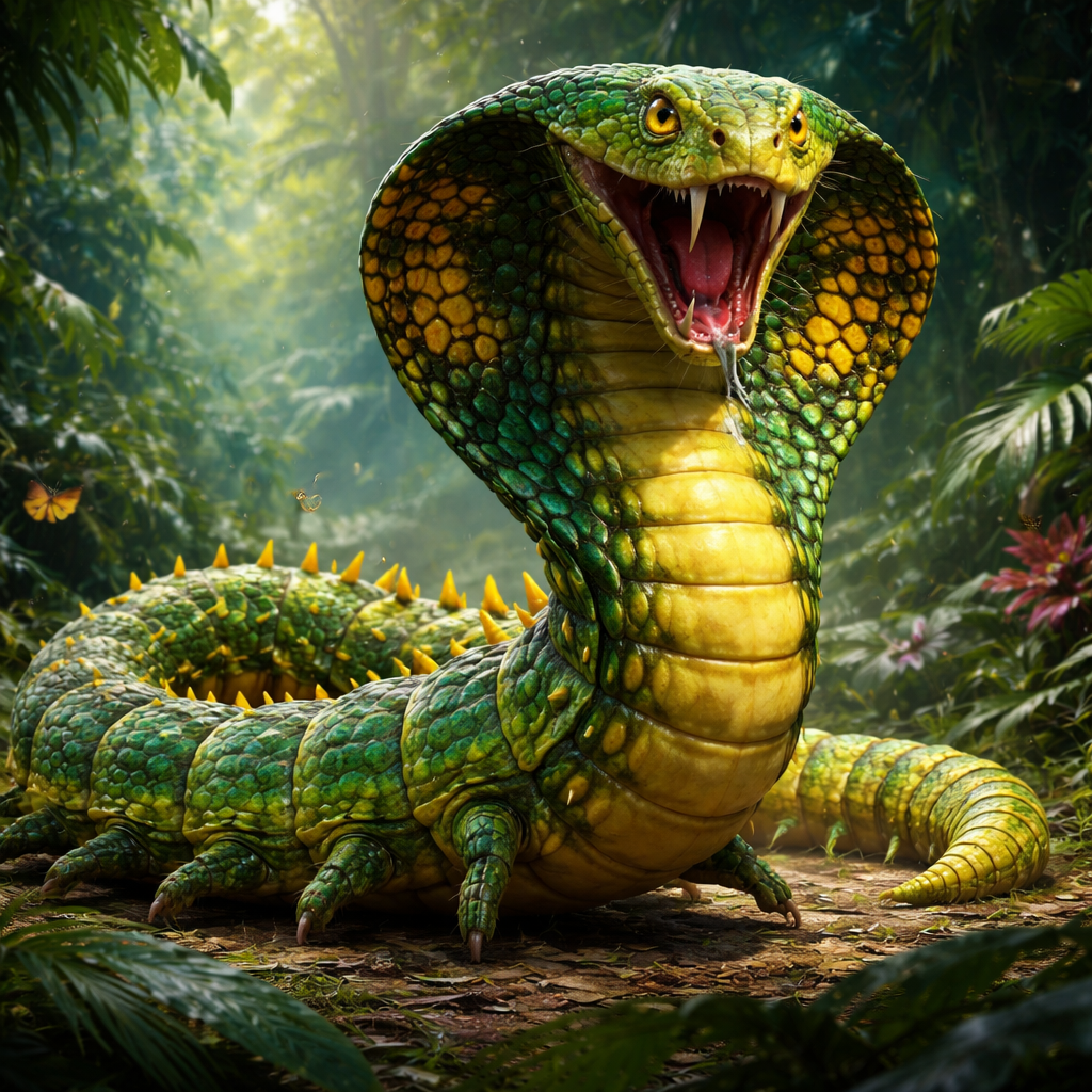 Catercobra, hybrid of Caterpillar and Cobra