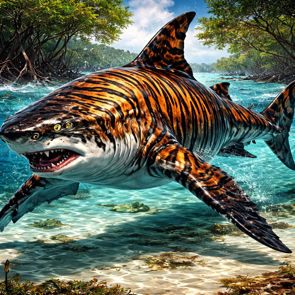 Sharkiger, hybrid of Shark and Tiger
