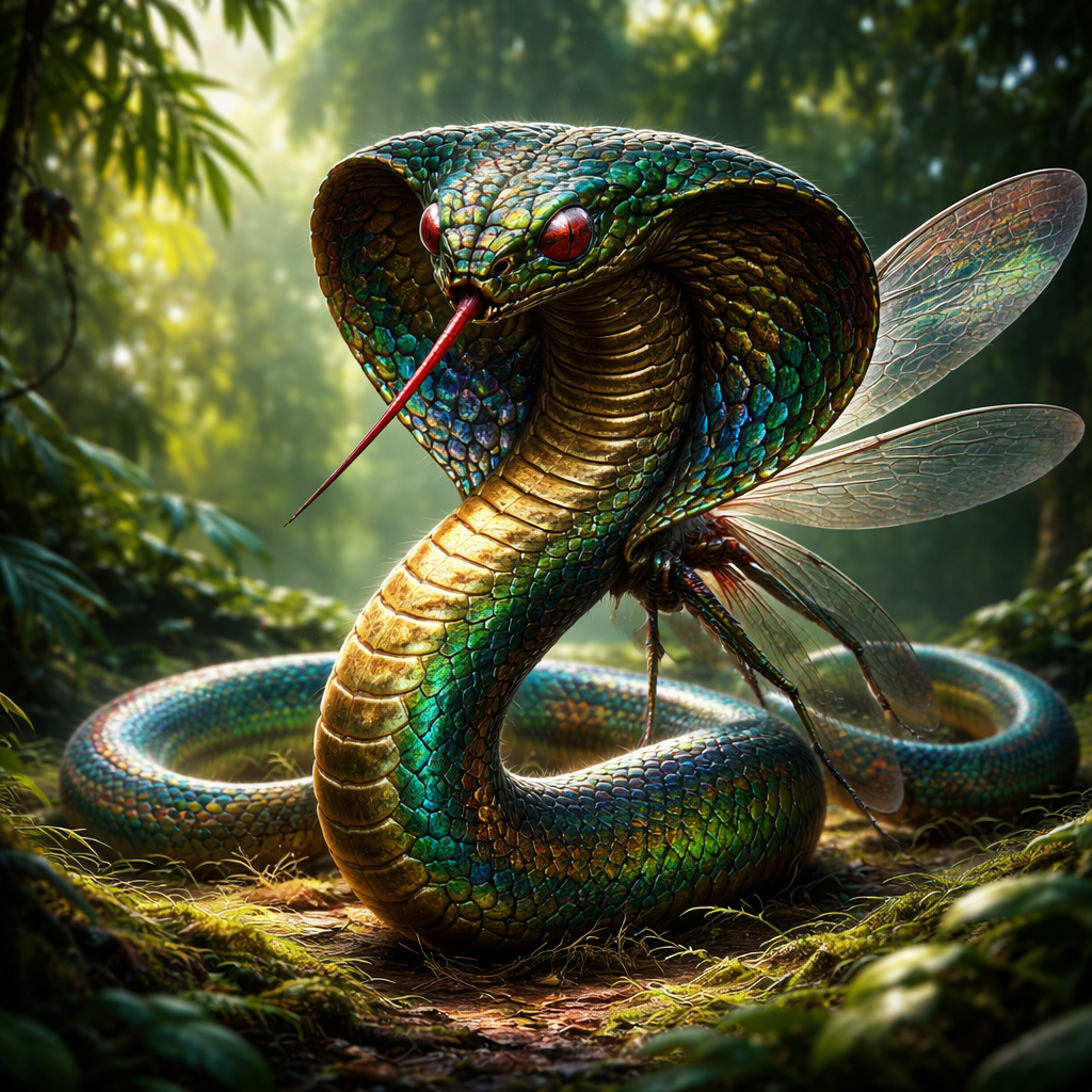 Cobraquito, hybrid of Cobra and mosquito