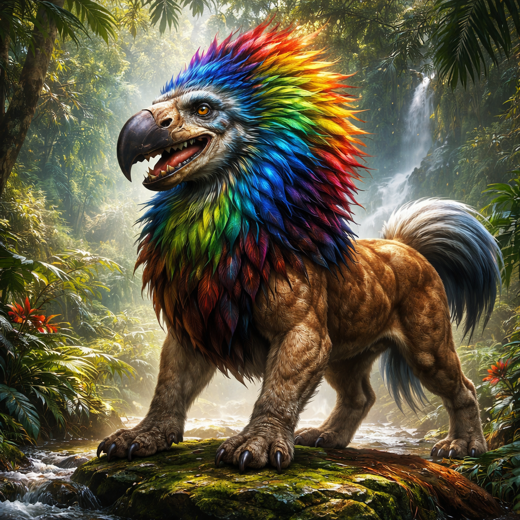Dolin, hybrid of Lion and Dodo