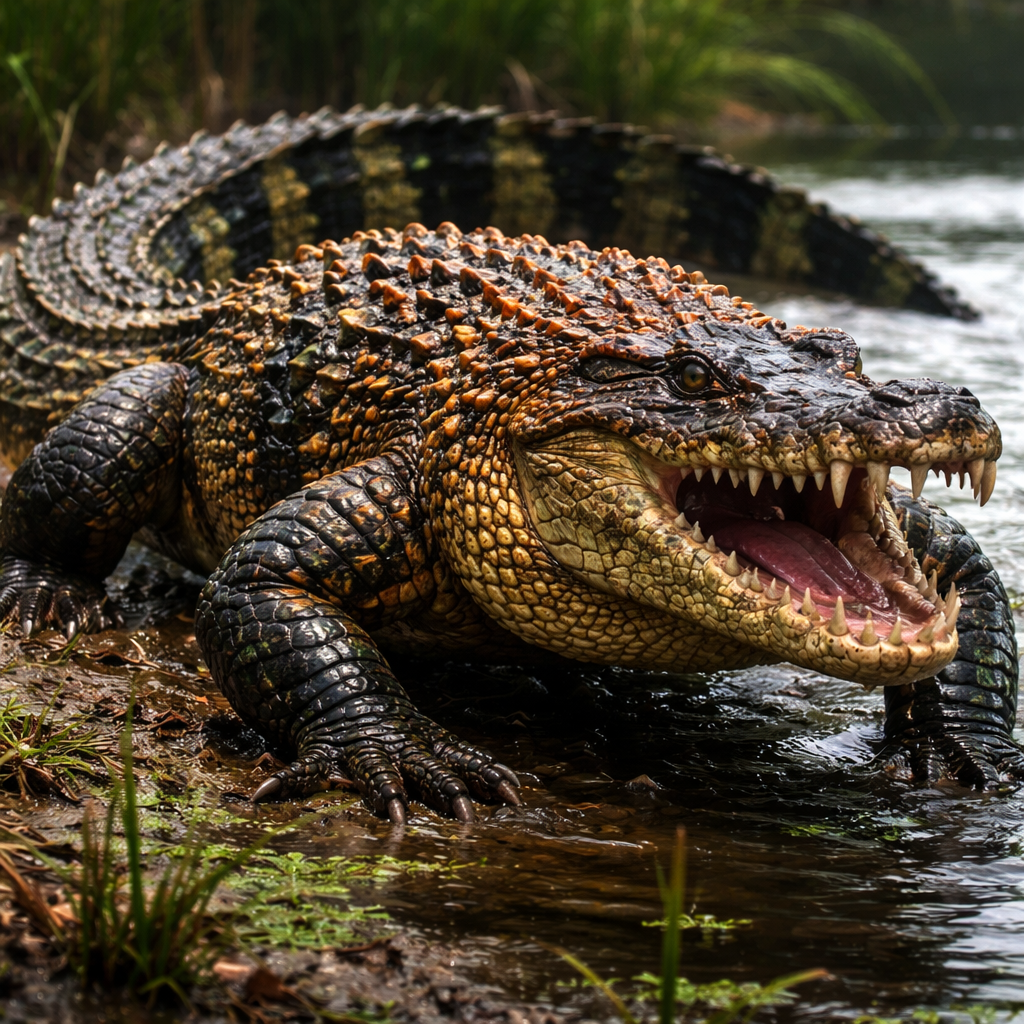 Grocodile, hybrid of Gila monster and Crocodile