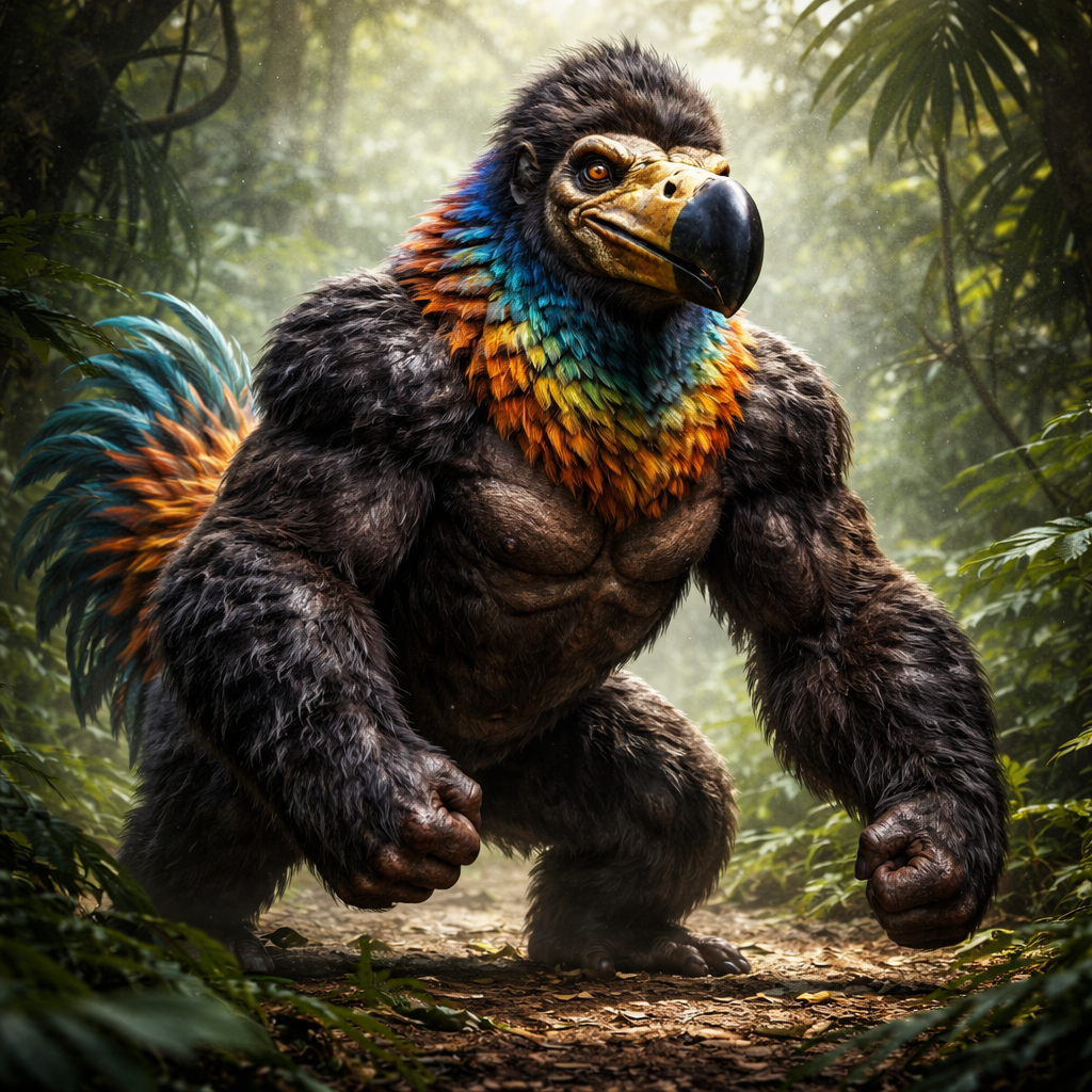 Gorodo, hybrid of Gorilla and Dodo