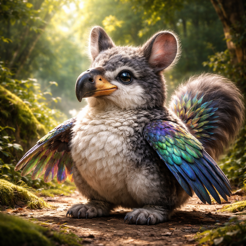 Chindodo, hybrid of Dodo and Chinchilla