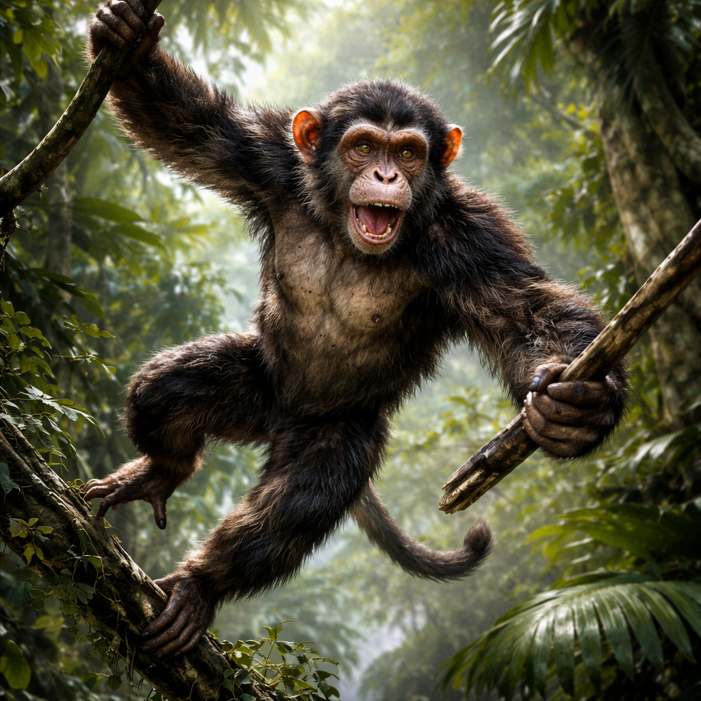 Chimpmonkey, hybrid of Chimpanzee and Monkey