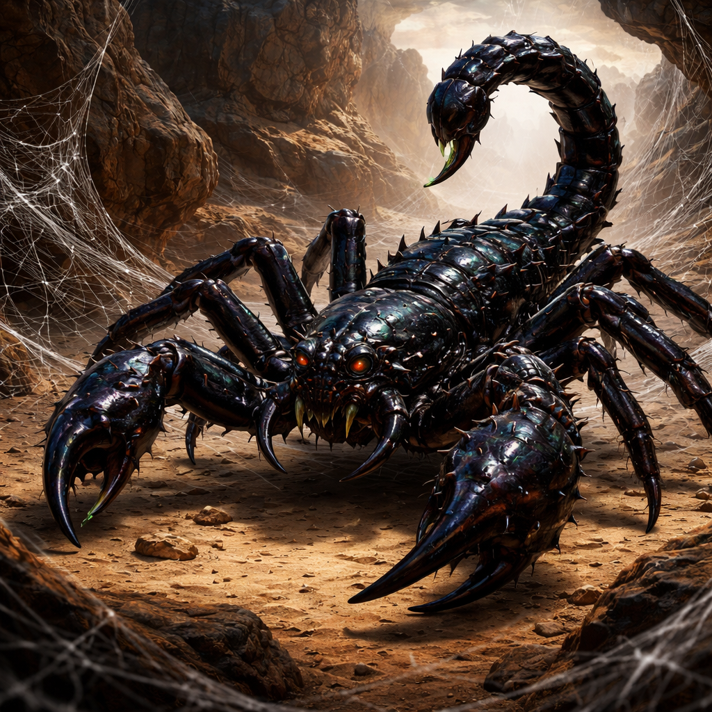 Scorpider, hybrid of Scorpion and Spider