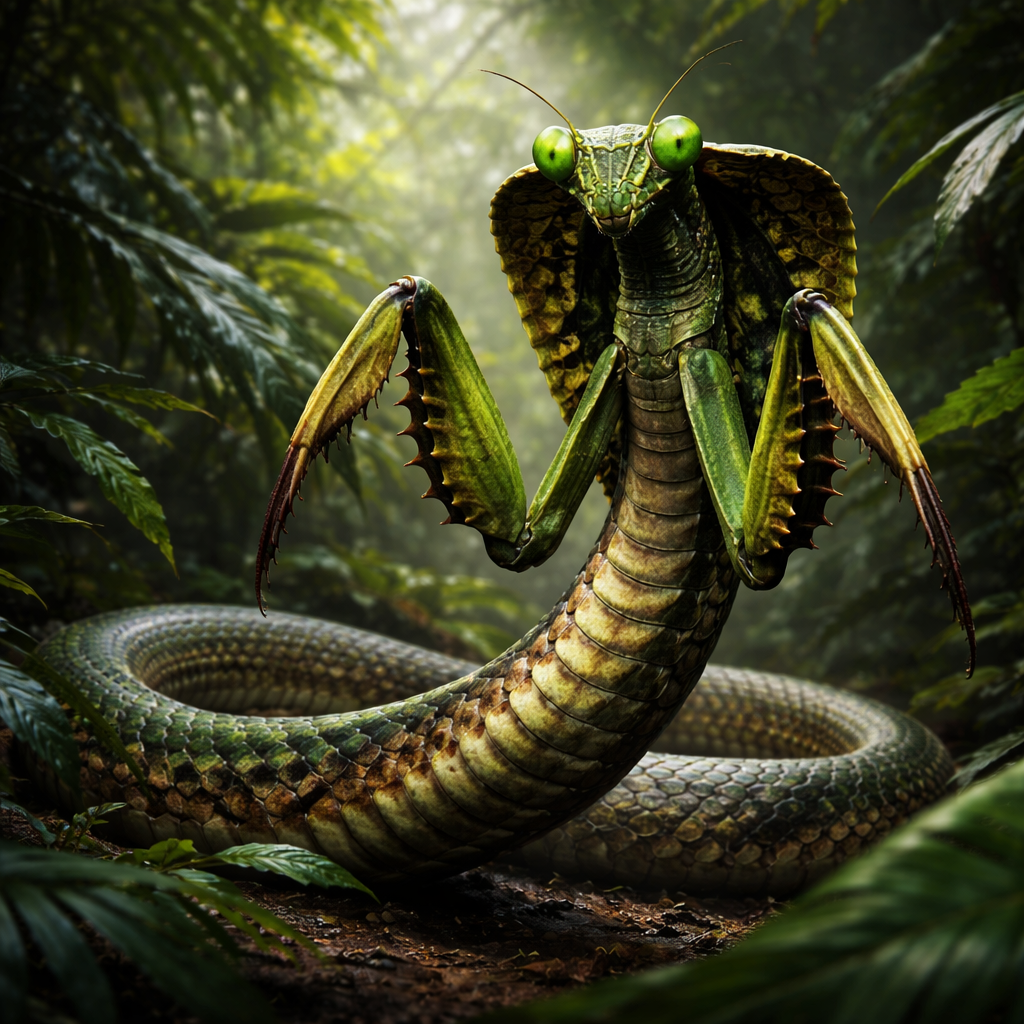 Mantobra, hybrid of Mantis and Cobra