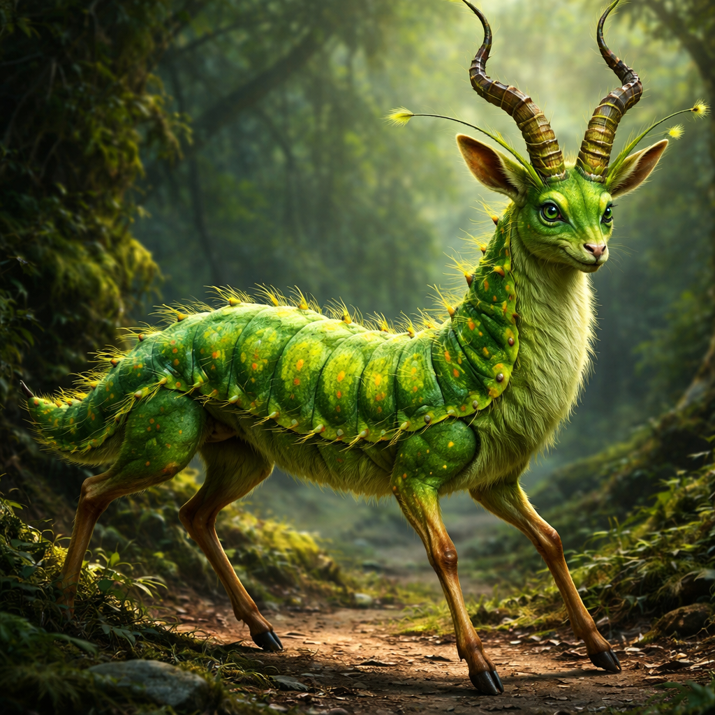 Caterlope, hybrid of Caterpillar and Antelope