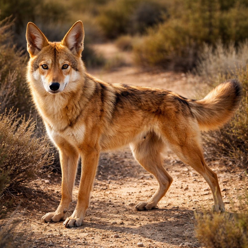Doyote, hybrid of Dingo and Coyote