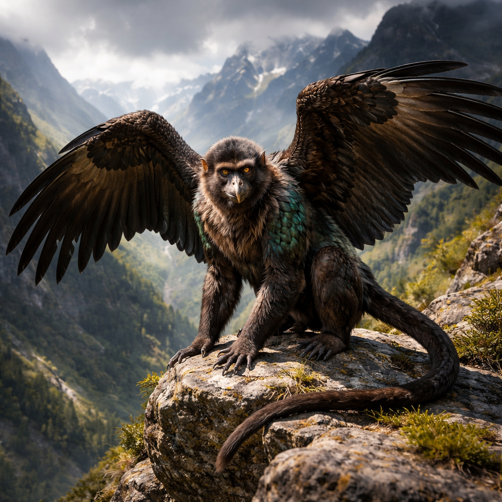 Moncondor, hybrid of Monkey and Condor