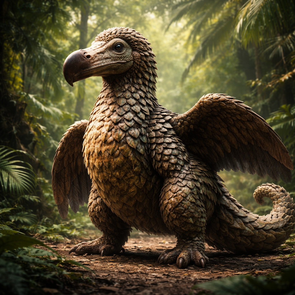 Dopangolin, hybrid of Dodo and Pangolin