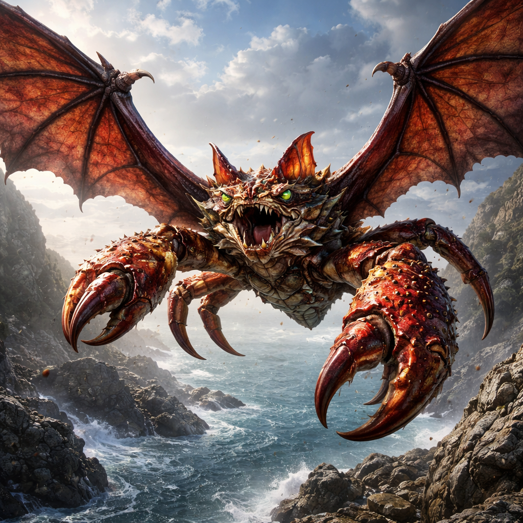 Crabbat, hybrid of Bat and Crab