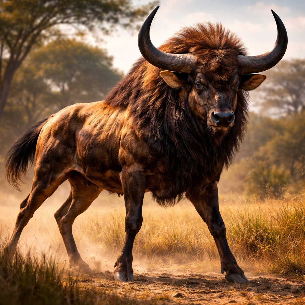 Antibisonte, hybrid of Antelope and Bison