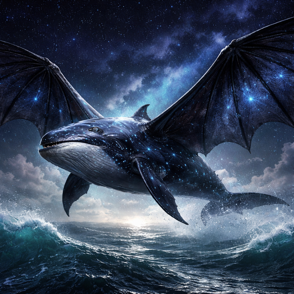 Batlanticus, hybrid of Bat and Whale