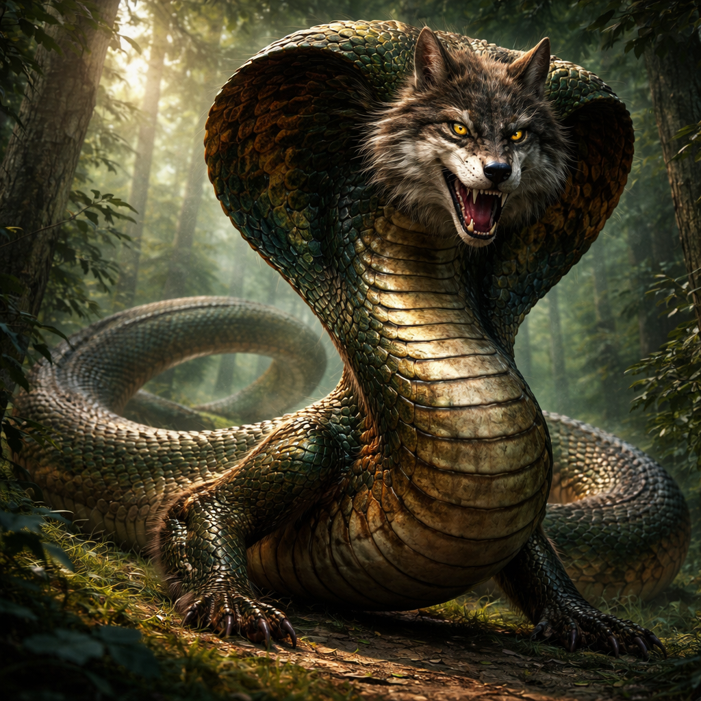 Cobrwolf, hybrid of Cobra and Wolf