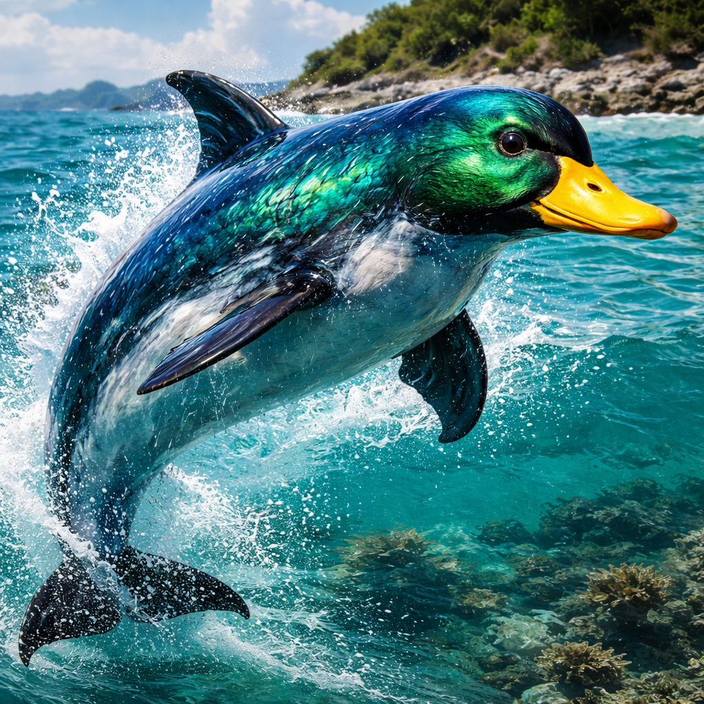 Duckolphin, hybrid of Duck and Dolphin