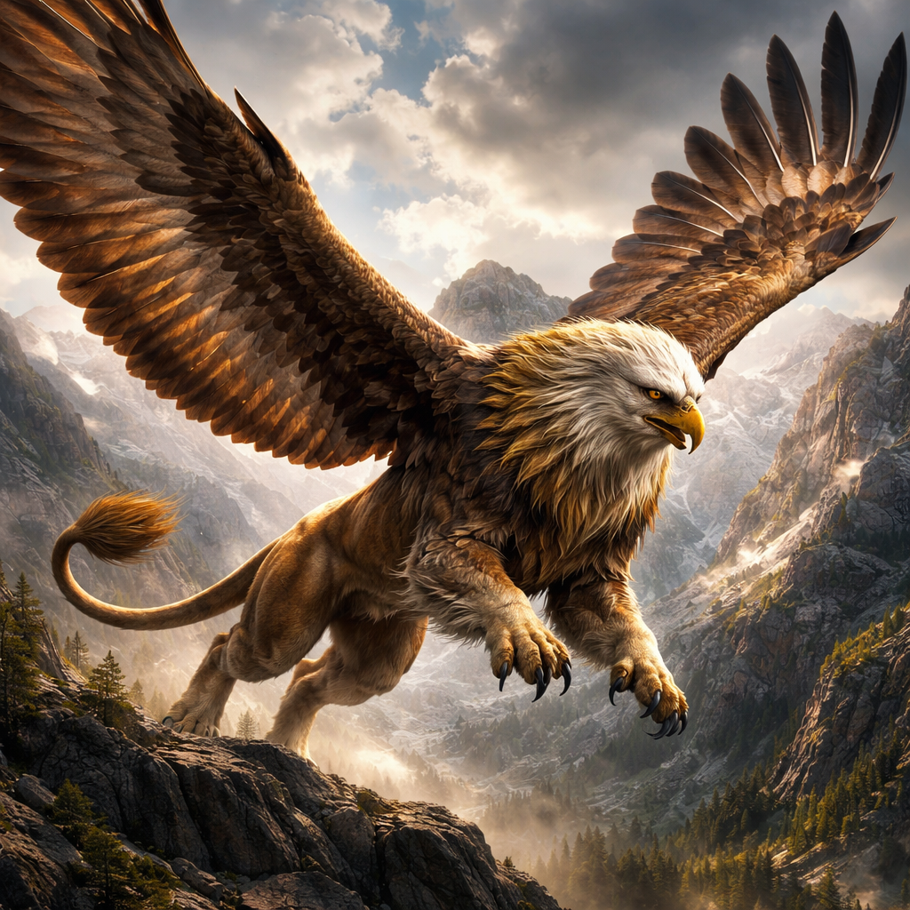 Eaglion, hybrid of Eagle and Lion