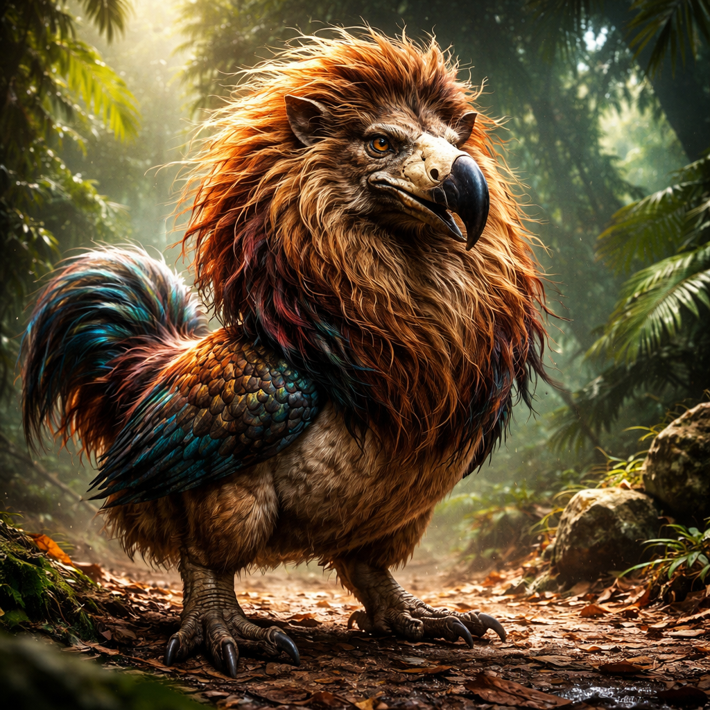 Dolon, hybrid of Dodo and Lion