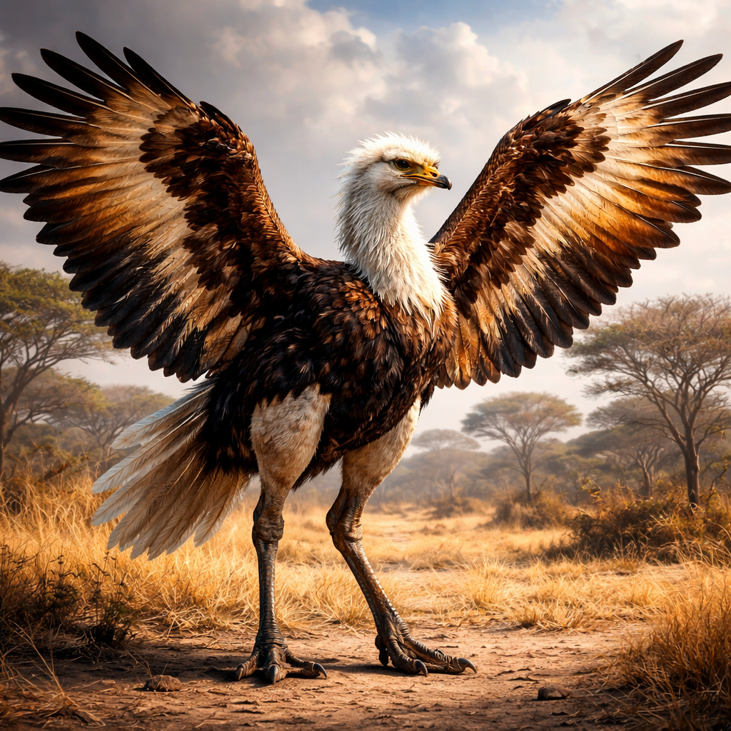 Ostrigle, hybrid of Ostrich and Eagle