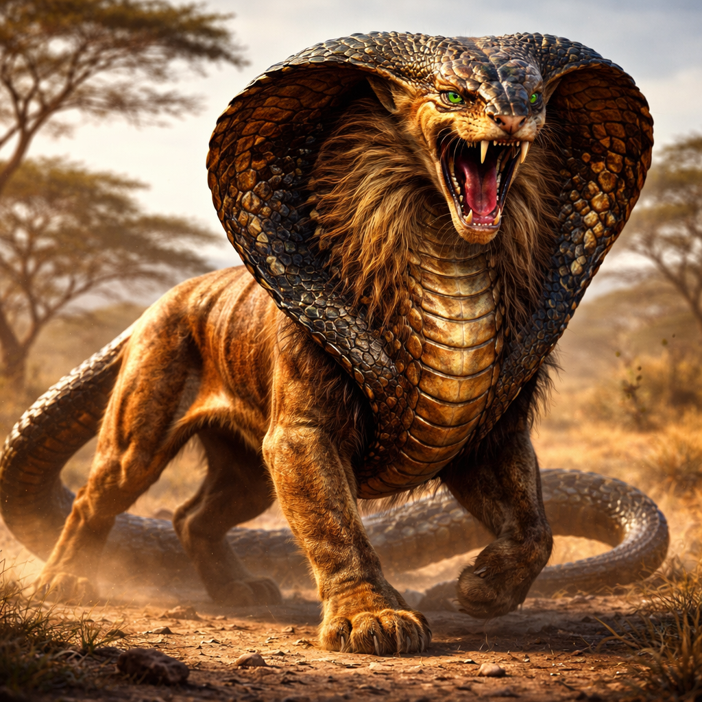 Cobraon, hybrid of Cobra and Lion