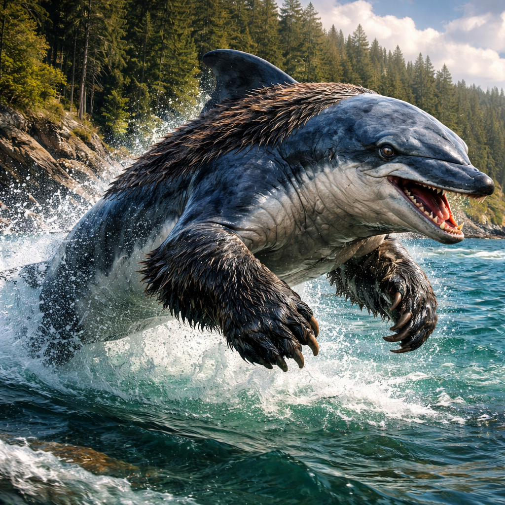 Dolphear, hybrid of Dolphin and Bear