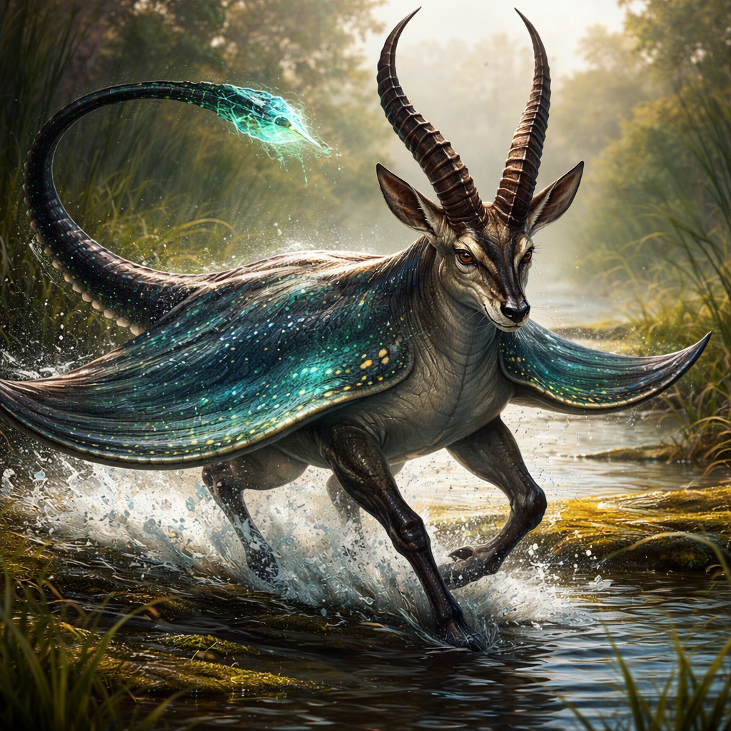Stingelope, hybrid of Sting Ray and Antelope