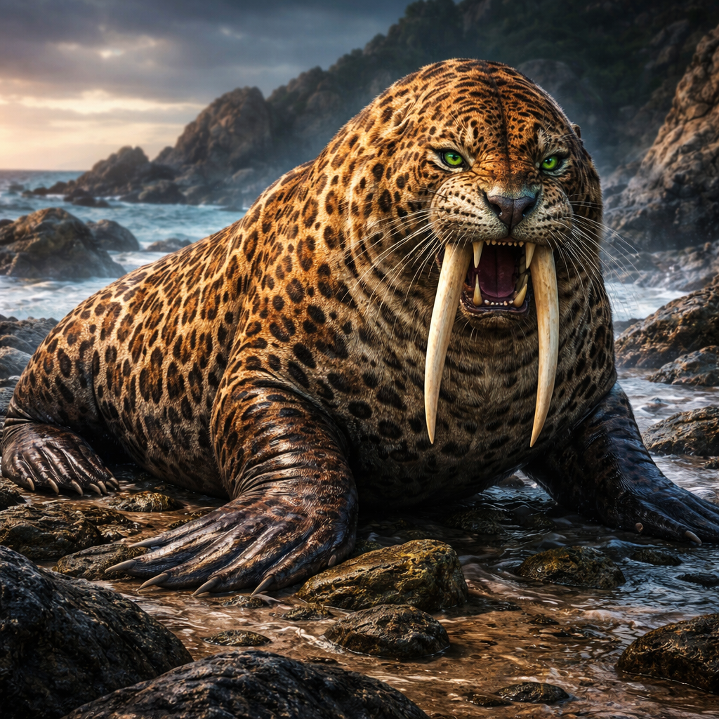 Walar, hybrid of Walrus and Jaguar