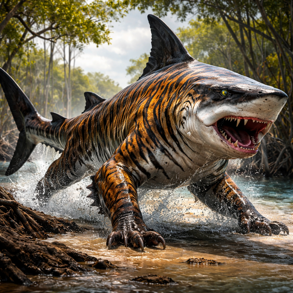 Shigertiger, hybrid of Shark and Tiger