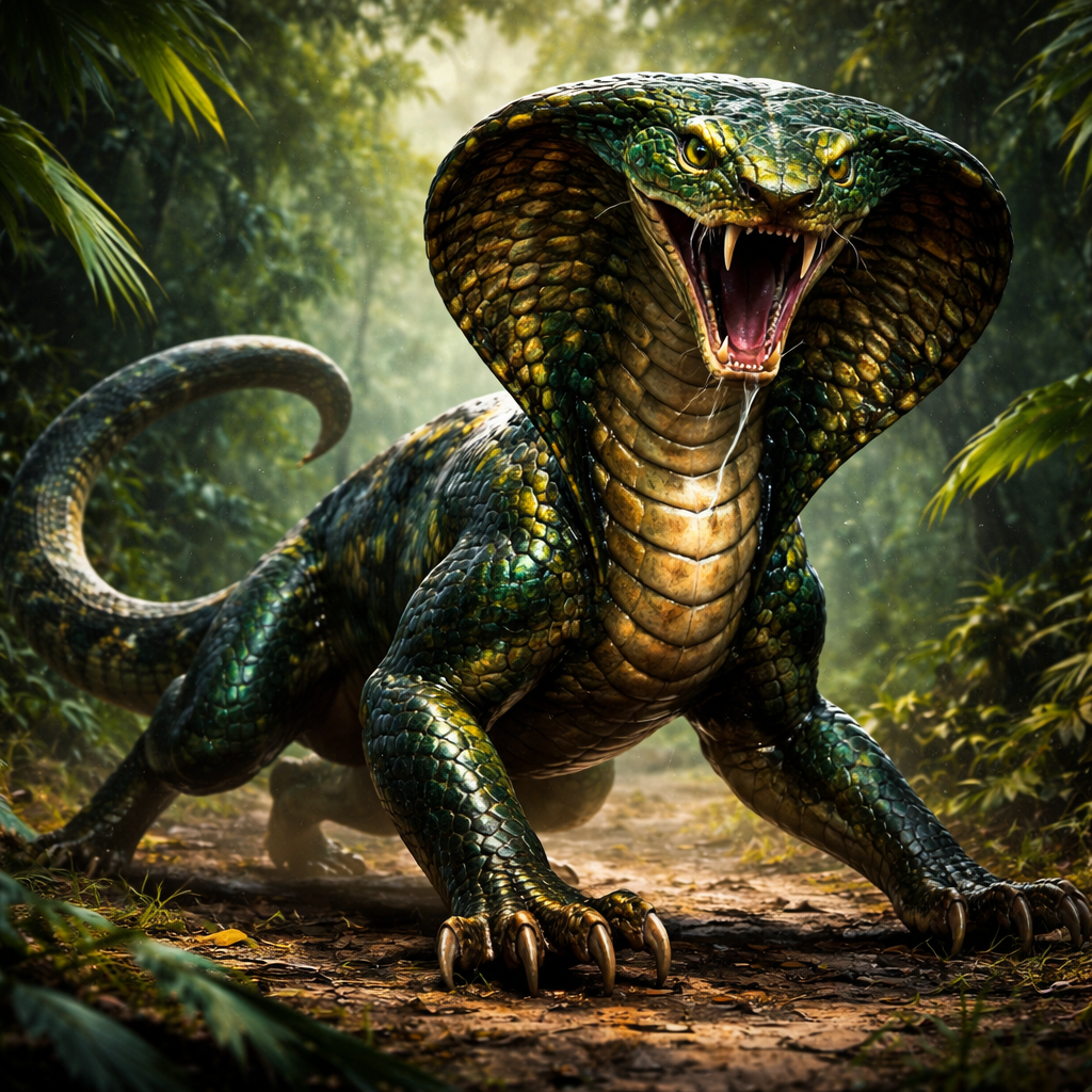 Cataracobra, hybrid of Cat and Cobra